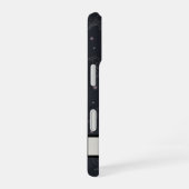 Hemelse Raaf Donkere Academie Monogram iPhone 16 Hoesje (Rechterkant)