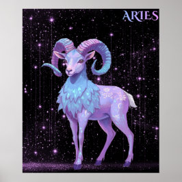 Hemelse Ram – Astrologie Kunst Poster