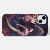 Hemelse Ram en Zeemeermin Case-Mate iPhone Case (Achterkant (horizontaal))