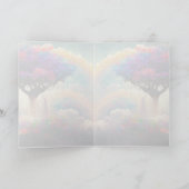 Hemelse regenboog, Bridge Greeting / Note Kaart (Binnen)