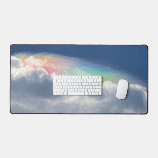 hemelse regenboog bureaumat (Keyboard & Muis)