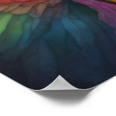 Hemelse Regenboog Godin Engel Geest Gids Kunst Poster (Hoek)