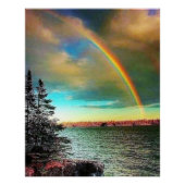 hemelse regenboog perfect poster (Voorkant)
