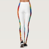 "Hemelse regenboogdromen: Y2K esthetische Leggings (Achterkant)