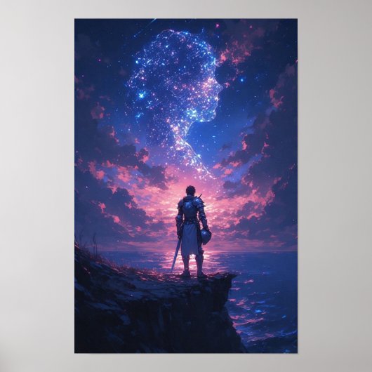 Hemelse Ridder Poster (Voorkant)