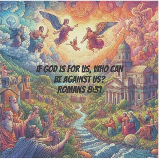 hemelse rivier sticker (Voorkant)