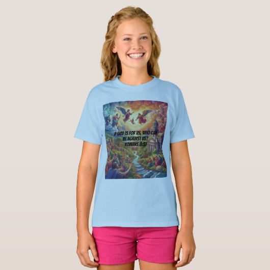 hemelse rivier t-shirt (Voorkant volledig)