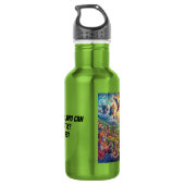 hemelse rivier waterfles  (Achterkant)