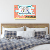 Hemelse roden | Absurde Woordspeling Humor 24x16 Canvas Afdruk (Insitu (Slaapkamer))