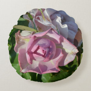 Hemelse Roos Abstract Rond Kussen
