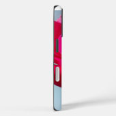 Hemelse Roos | Mooie Rode Bloem Tegen Blauw Case-Mate iPhone Case (Achterkant / Rechts)