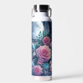 Hemelse Rozen Heks Droomlandschap Waterfles (Voorkant)