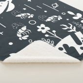 Hemelse Ruimte Garnalen & Planeten Sherpa Deken (3/4)