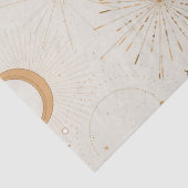Hemelse ruimte licht ster maan universum stoffen tissuepapier (Detail)