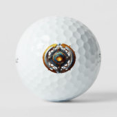 "Hemelse Schepping" Golfballen (Voorkant)
