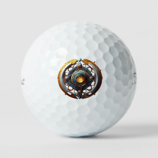 "Hemelse Schepping" Golfballen (Voorkant)