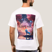 HEMELSE SCHEPSELEN FANTASIE T-SHIRT (Achterkant)