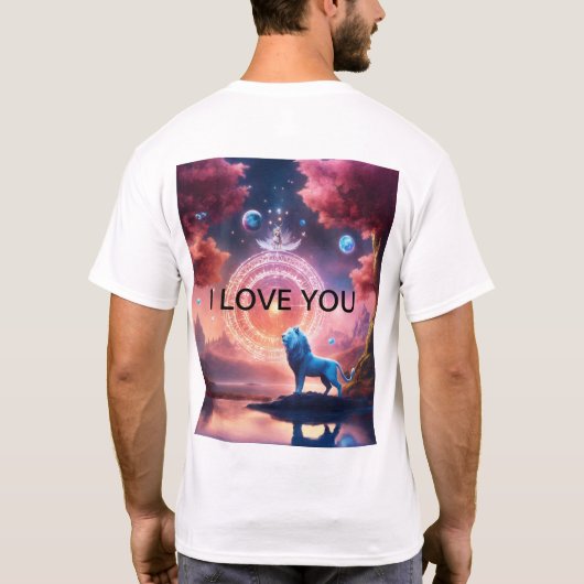 HEMELSE SCHEPSELEN FANTASIE T-SHIRT (Achterkant)