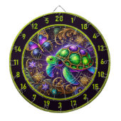 Hemelse Schildpad Vlinder Rustieke muur Decor Dartbord (Voorkant)