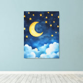 Hemelse Sereniteit Canvas Afdruk (Insitu (Houten vloer))