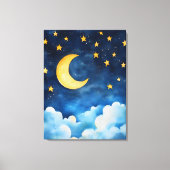 Hemelse Sereniteit Canvas Afdruk (Voorkant)