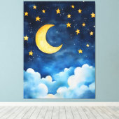 Hemelse Sereniteit Canvas Afdruk (Insitu (Houten vloer))