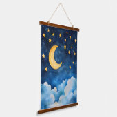 Hemelse Sereniteit Hangend Wandkleed (Gebogen)