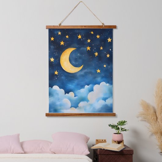 Hemelse Sereniteit Hangend Wandkleed (Slaapkamer)