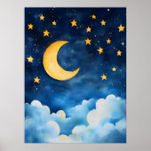 Hemelse Sereniteit Poster (Voorkant)