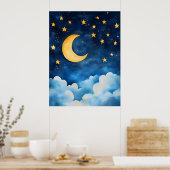 Hemelse Sereniteit Poster (Keuken)