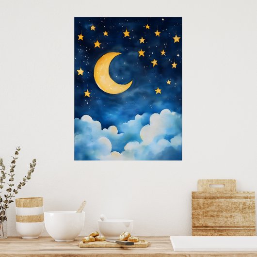 Hemelse Sereniteit Poster (Keuken)