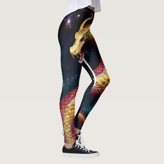 Hemelse Slang: Kosmische Leggings (Rechts)