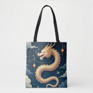 Hemelse Slang – Oosterse Draak Tote Bag