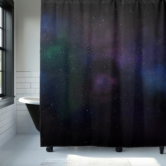 Hemelse Sluiernevel Sterrenstelsel Kosmisch Douchegordijn