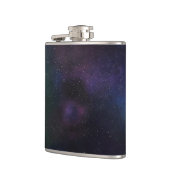 Hemelse Sluiernevel Sterrenstelsel Kosmisch Heupfles (Links)
