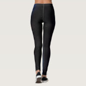 Hemelse Sluiernevel Sterrenstelsel Kosmisch Leggings (Achterkant)