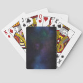 Hemelse Sluiernevel Sterrenstelsel Kosmisch Pokerkaarten (Achterkant)
