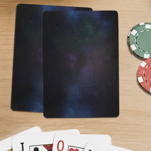 Hemelse Sluiernevel Sterrenstelsel Kosmisch Pokerkaarten