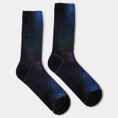 Hemelse Sluiernevel Sterrenstelsel Kosmisch Sokken (Rechts)