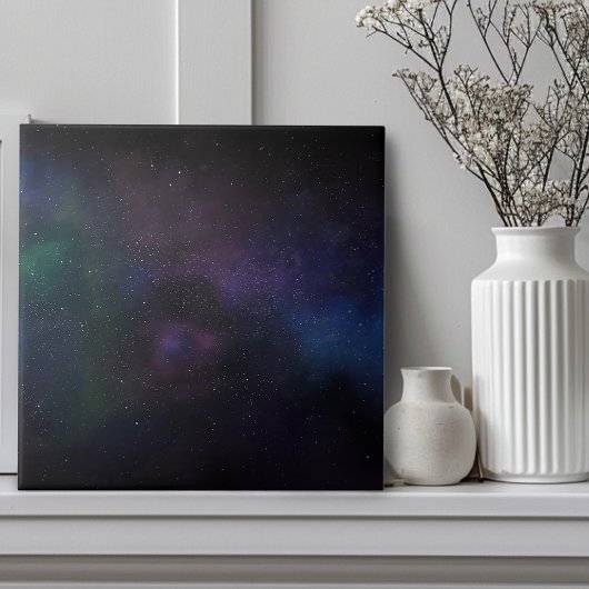 Hemelse Sluiernevel Sterrenstelsel Kosmisch Tegeltje