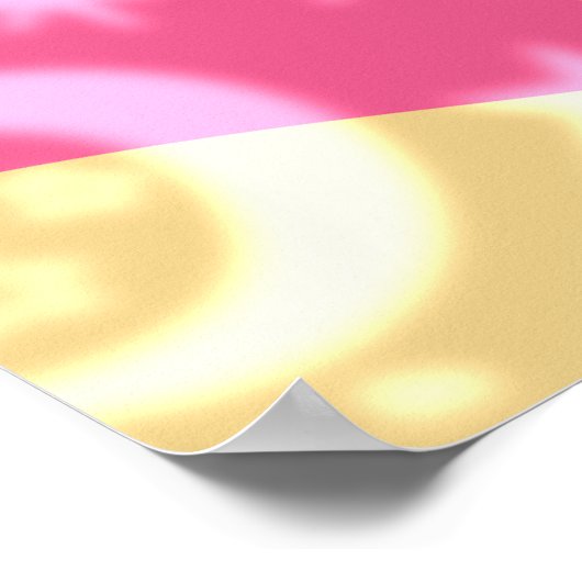 hemelse Snoep werveling Poster (Hoek)