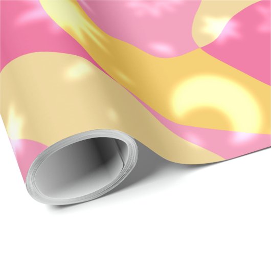 Hemelse Snoep wervelingen Cadeaupapier (Rol Hoek)