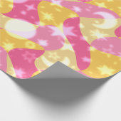 Hemelse Snoep wervelingen Cadeaupapier (Hoek)