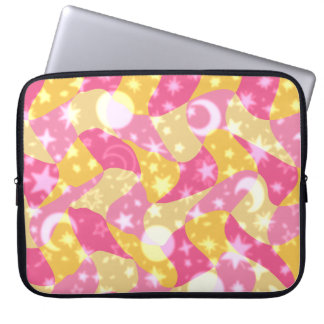 Hemelse Snoep wervelingen Laptop Sleeve