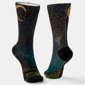 Hemelse sokken (Gebogen)