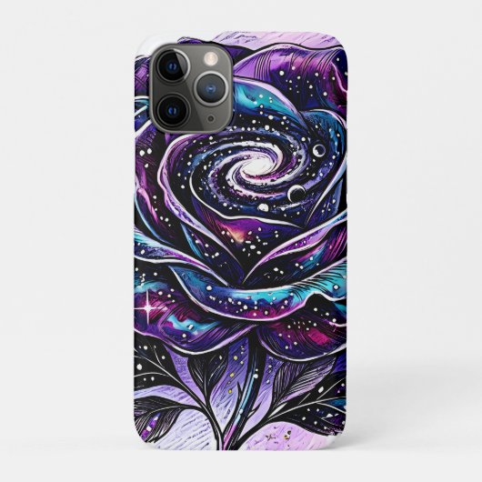 Hemelse Spiraalnevel Sterrenstelsel Roos Aangepast Case-Mate iPhone Case (Achterkant)