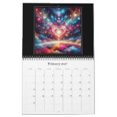 Hemelse Spirituele Levendige Kalender (Feb 2027)