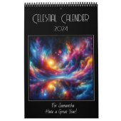 Hemelse Spirituele Vibrante Kalender (Hoes)