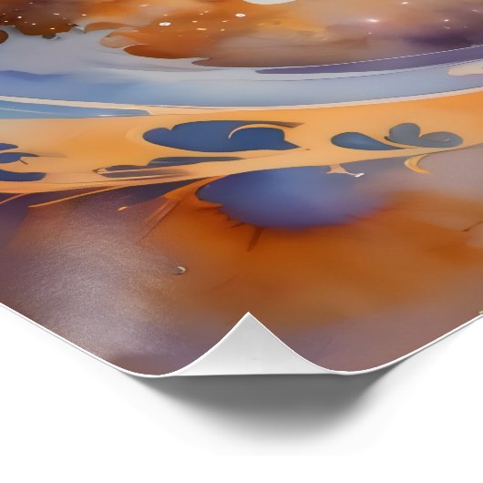 hemelse spookdans perfect poster (Hoek)