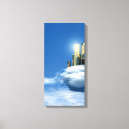 Hemelse Stad 1-3 Canvas Afdruk